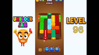 Unblock Jam Level 96 Walkthrough Solution