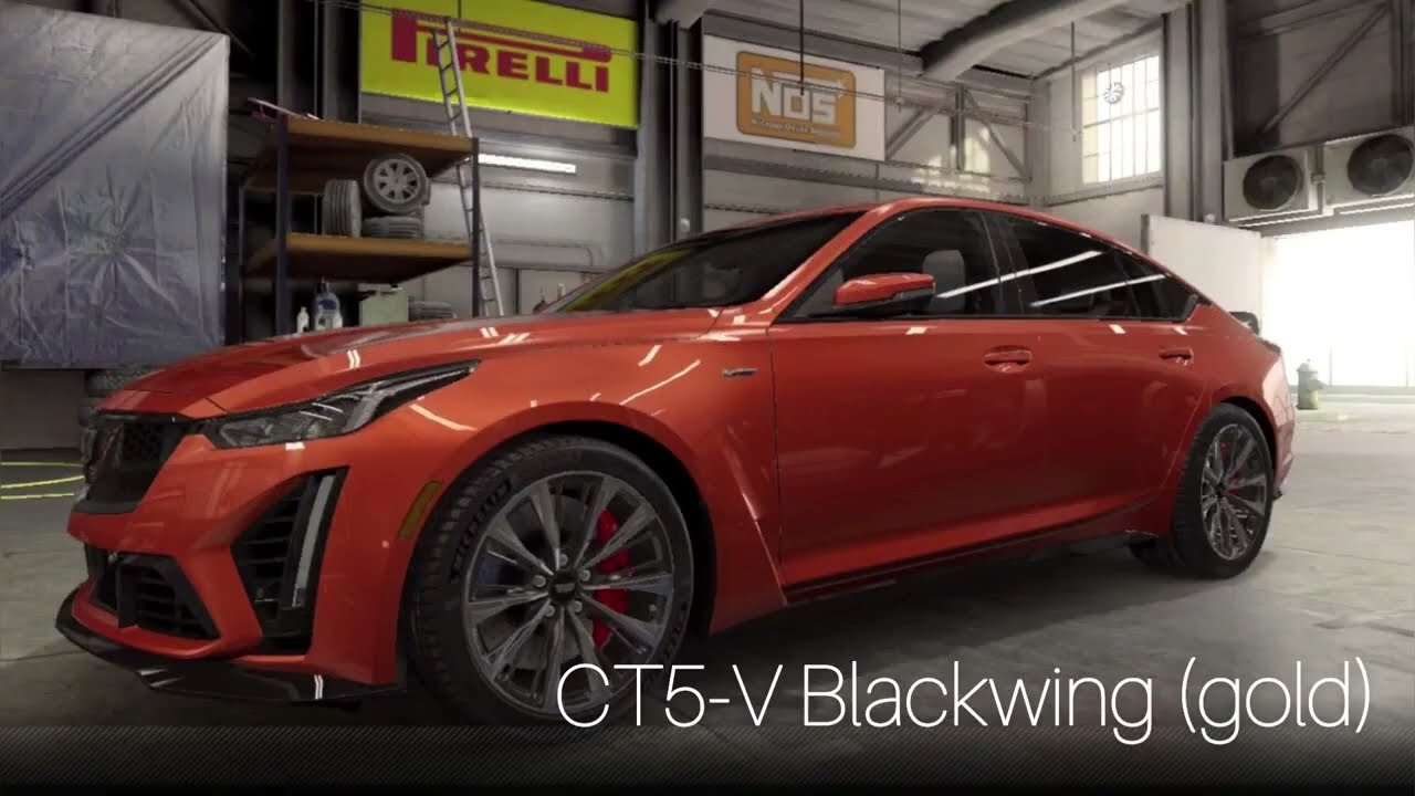 Cadillac CT5-V Blackwing (5 Star gold) shift & tune csr2mods