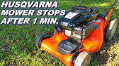 The Review Of My Husqvarna Hu700f Push Mower Youtube