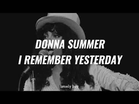 Donna Summer – I Remember Yesterday [Español/English]