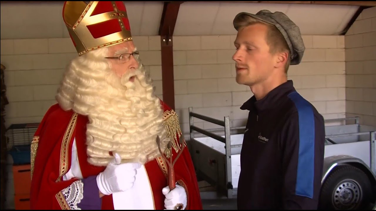 Sint op de trekker