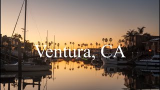 4K Aerial View Ventura California