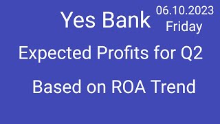 Yes Bank Expected Profits ROA ? Yes Bank Latest News Today ? Yes Bank Share Latest News ? Yes Bank