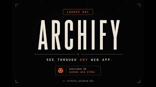 Introducing Archify