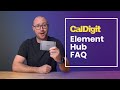 CalDigit Thunderbolt 4/USB 4 Element Hub FAQ