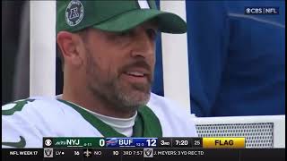 Ref Clete Blakeman couldn’t help but laugh while announcing Aaron Rodgers’ unnecessary roughness.