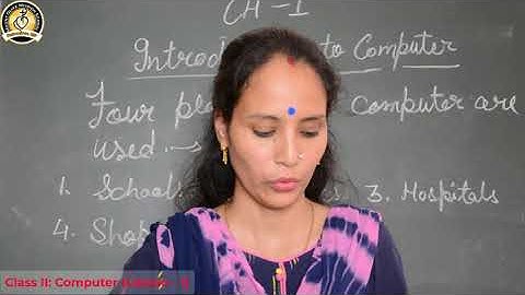 Class 2 Computer Lesson 1 (Introduction to Computer)