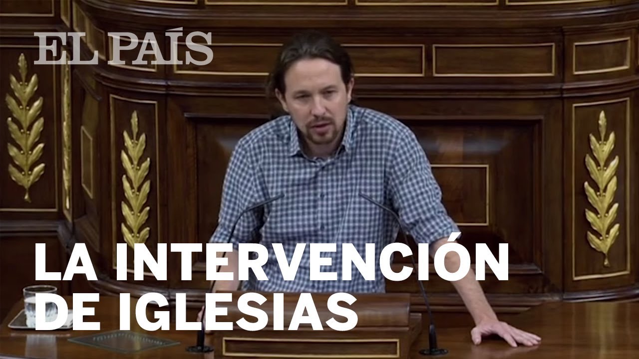 DEBATE DE INVESTIDURA: La intervención de IGLESIAS en 10 minutos