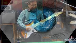 Video thumbnail of "Blue eyes crying in the rain -guitar instrumental"