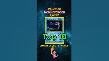 TOP 10 Pokémon NEO REVELATION cards ✨#shorts #top10 #gyarados
