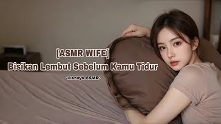 [ASMR WIFE] Bisikan Lembut Sebelum Tidur 🌧️💙 [F4M] Sleep Aid   Rain Sounds | ASMR ROLEPLAY INDONESIA