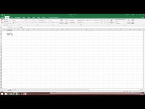 Video: Tekstin Kääriminen Soluun Excelissä (Excel)
