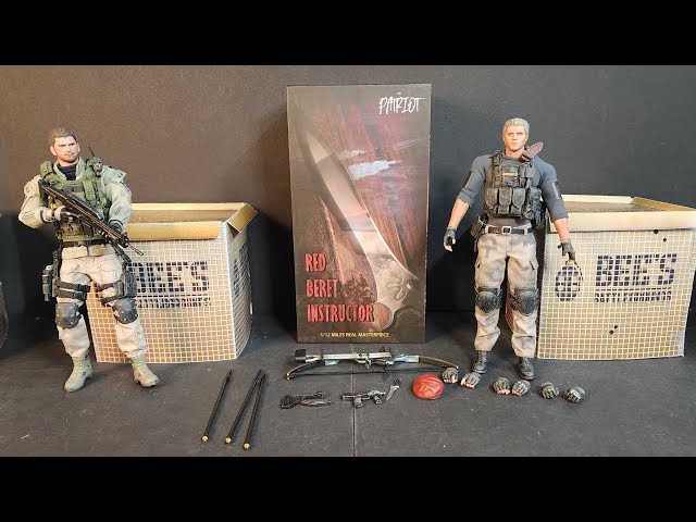 Patriot Studios Red Beret Instructor or Resident Evil Jack Krauser