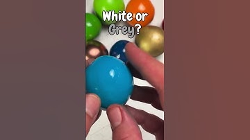 ASMR Clay Cracking Guess the Colour Game Clay Cracking Balls #guessthecolorgame #asmr #claycracking