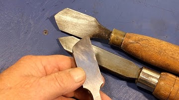 Richard Raffan on shear scrapers for woodturning