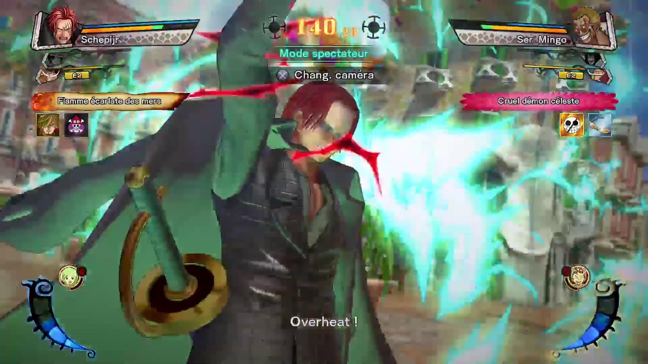 ONE PIECE BURNING BLOOD ! VARIATION FT5 Ser Mingo vs Schepjir