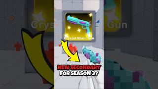 Is The Crystal Shard Gun The New Season 3 Secondary In Roblox Rivals
