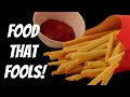 Food that fools french fries and poutine  april fools food