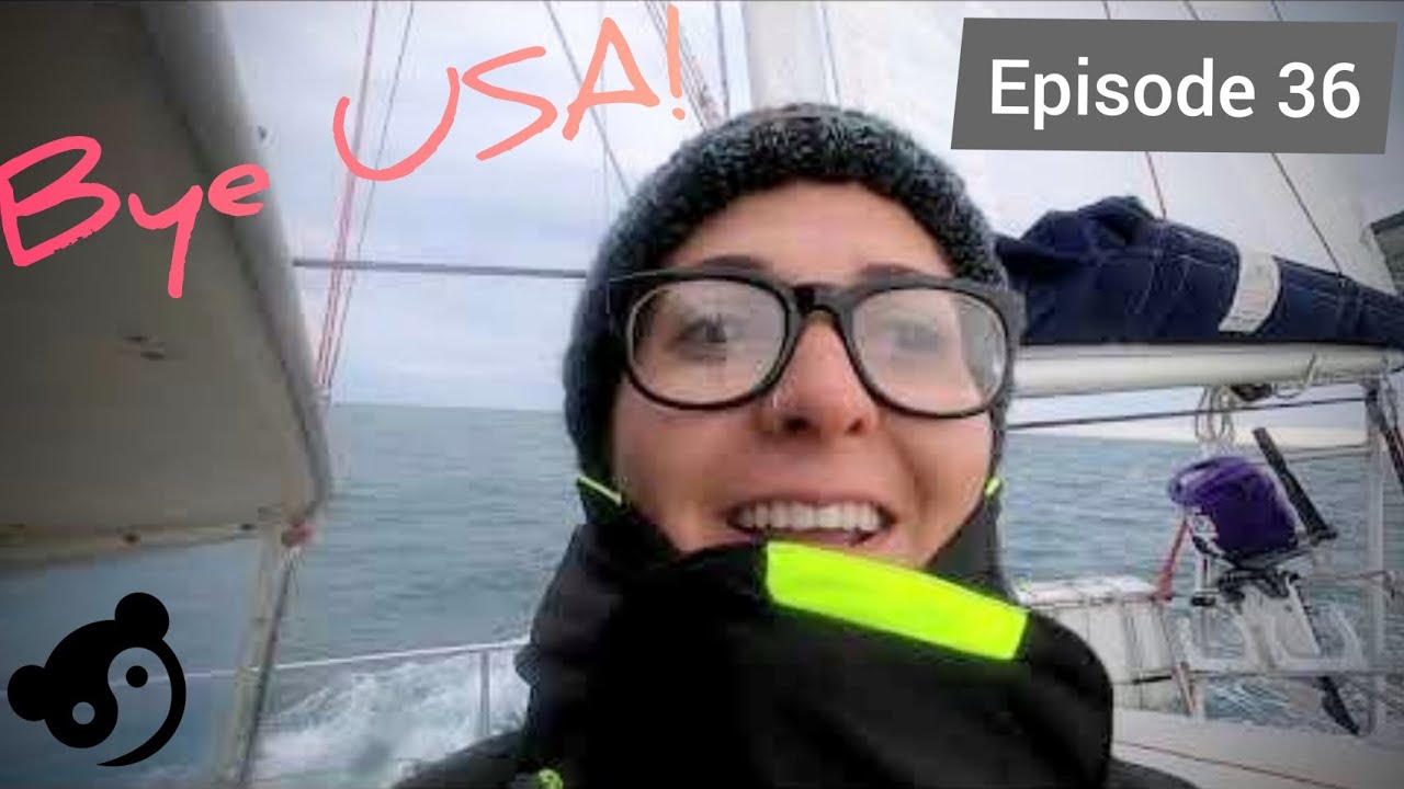 Leaving the USA AGAIN! Sailing Offshore from Maine to Newfoundland Pt. 1 [Panda Journey #36]