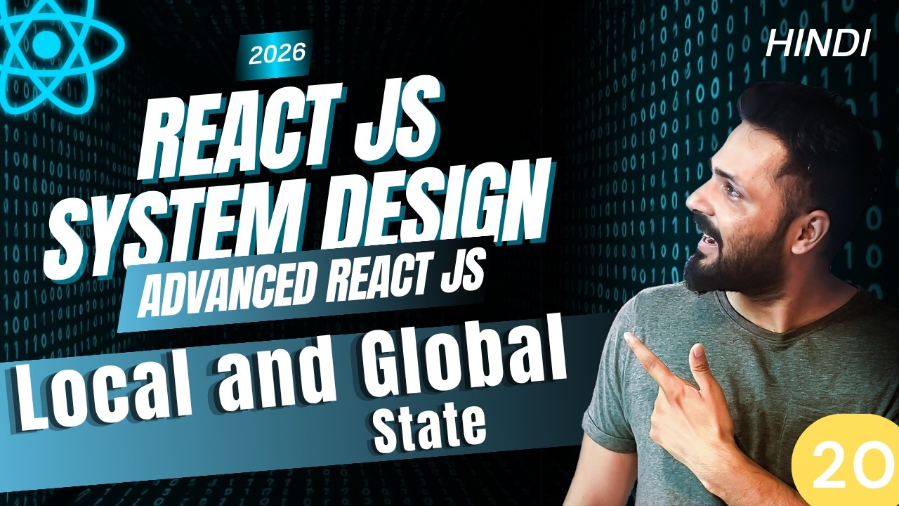 React System Design #20 React Local vs Global State 🔥 | Context API vs ...