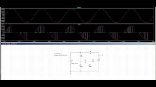 Electronic Basic 1:LTSpice Tutorial AC Voltage Controller Positive Negative Half using DIAC simulato