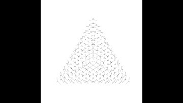 Tetrahedron Jitterbug - Dot Symmetry (Vertex View)