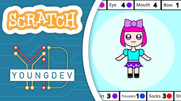 Scratch game series: สร้างเกมแต่งตัวสุดน่ารัก