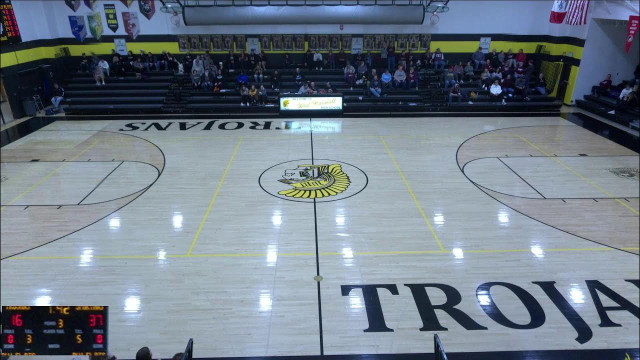 West Marshall High School vs Grundy Center High School Womens Varsity