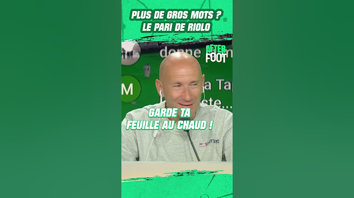 Plus de gros mots avant la fin de la Ligue 1 ? Le pari de Riolo dans l'After