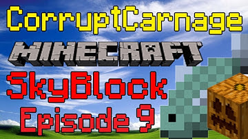 Minecraft SkyBlock 2.1 Episode 9 - Afternoon of Fishing