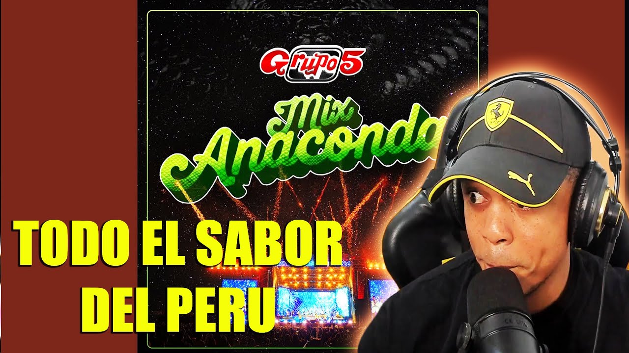 IMPOSIBLE NO BAILAR 😮‍🔥 | Reacción al Mix ANACONDA de Grupo 5