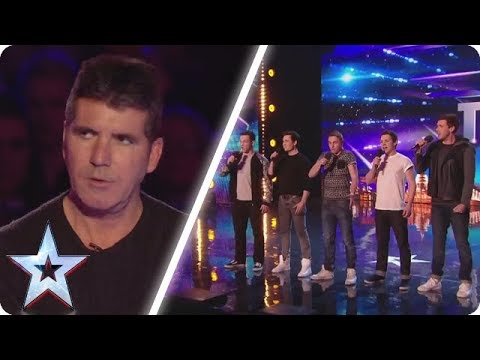 Simon rolled his eyes at this unique boyband | Britain's Got Talent Unforgettable Audition