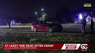 Information At least 1 dead in crash on US-41 in North Fort Myers Update