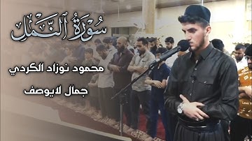 إبداع وجمال في التلاوة🌷من ليالي رمضان المبارك🌷 للقارئ محمود نوزاد الكردي🌷من سورة النمل🌷