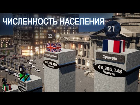 Общая Численность Населения По Странам Мира 2023 / Сколько Человек В Стране?