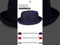 English-Style Jazz Hat Pork Pie Hat #hat #jazz #jazzmusic #summerfashion #summercollection