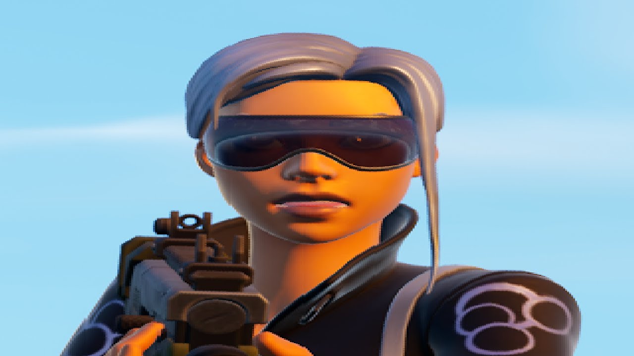 i love playing (fortnite) with little kids