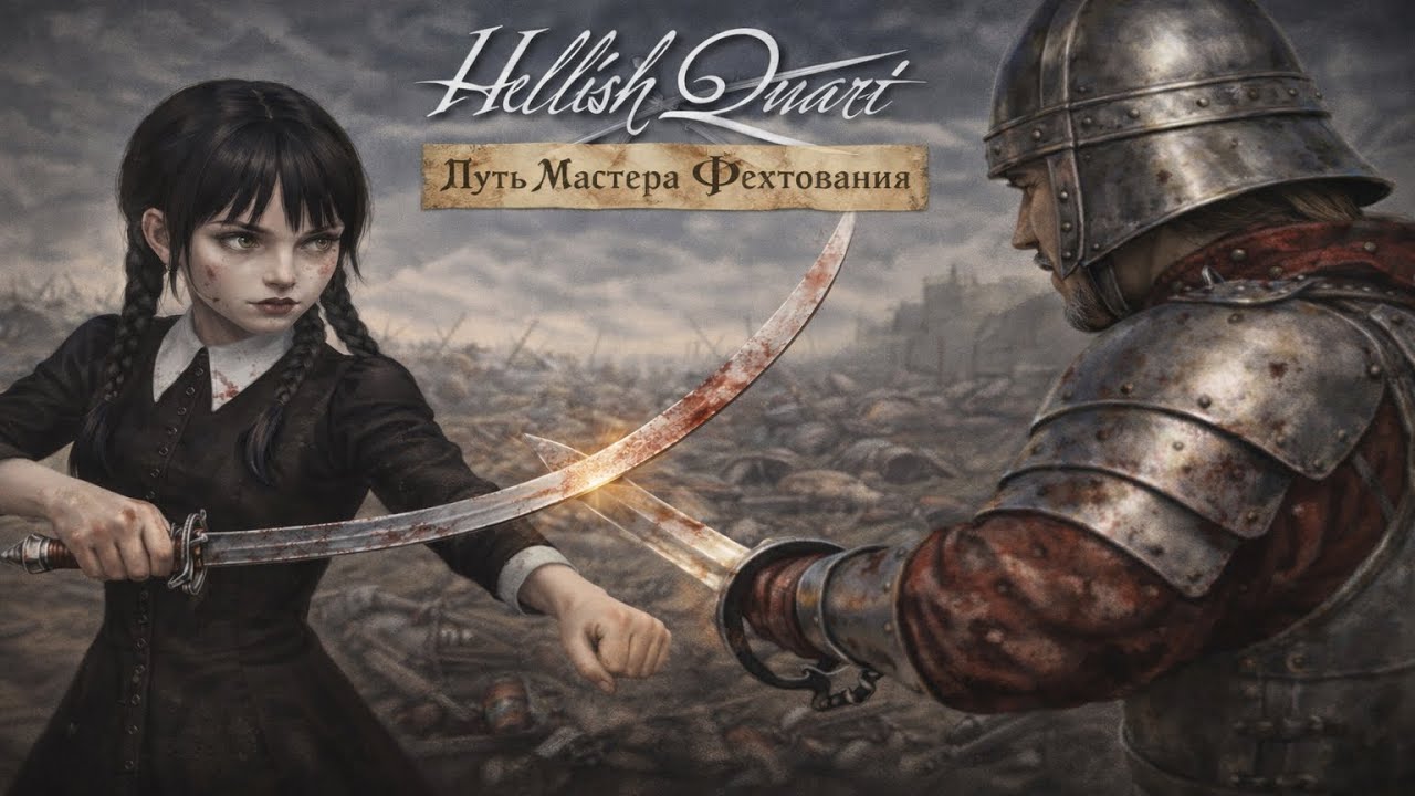 Hellish Quart - Девочка Уэнсдей 