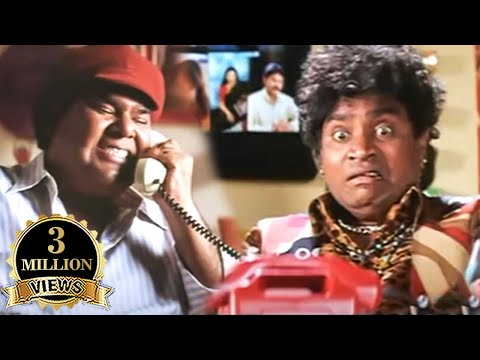 Main German bol raha hoon | Johnny Lever, Satish Kaushik | Bollywood Comedy Scenes