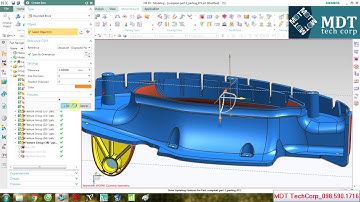 Siemens NX Mold Wizard: Design Parting Surface and Slide for Complex Product - Part4