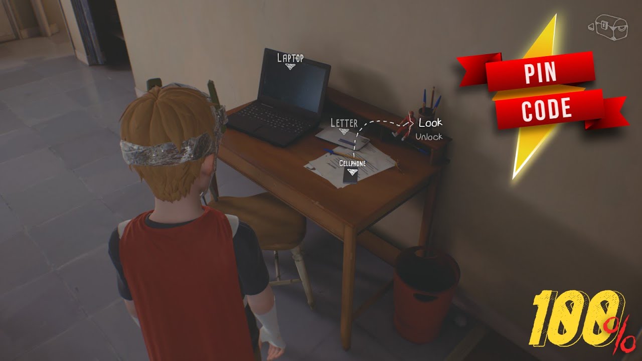 THE AWESOME ADVENTURES OF CAPTAIN SPIRIT 100 Dad's Phone Unlock Code