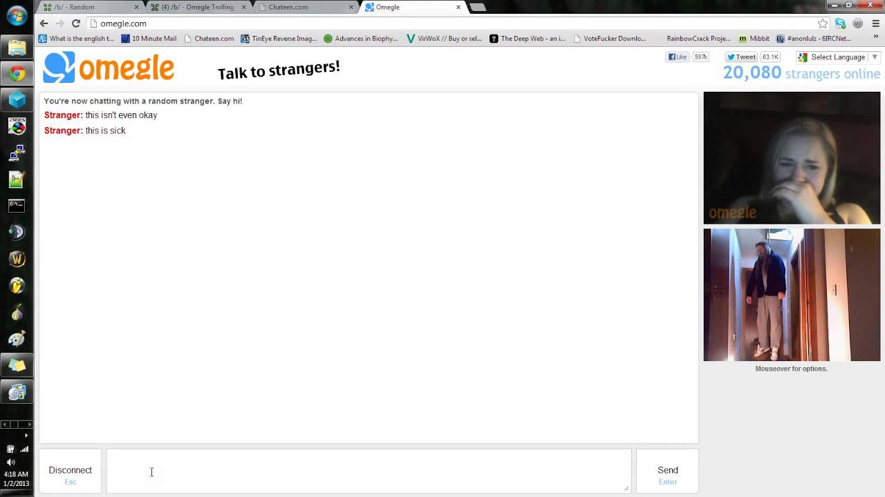 Omegle Trolling : Girl Cry 2 