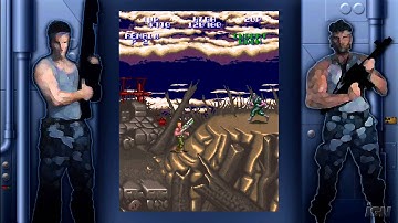 Super Contra Xbox Live Gameplay - Enhanced Graphics (HD)