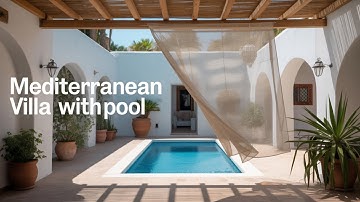 Mediterranean Reset Space LIVE | 24/7 Calm Architecture & Ambient Focus