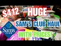 HUGE Monthly Sam's Club Grocery Haul With Prices! | May 2021🛒