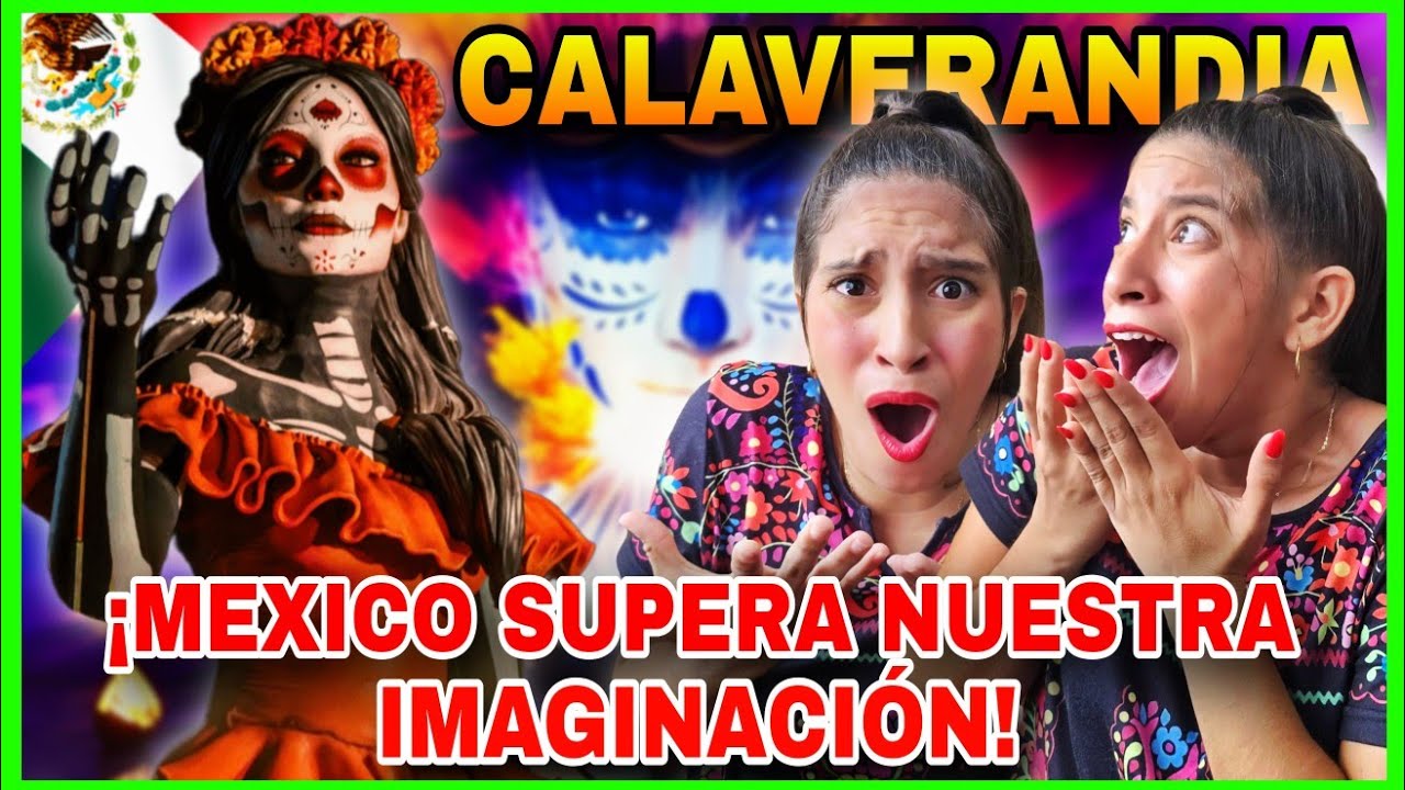 ¡GUADALAJARA🇲🇽 SE LUCIÓ😱! CALAVERANDIA🤯: EL MEJOR PARQUE TEMÁTICO de DÍA de MUERTOS💀 ¡UNA LOCURA🤩!