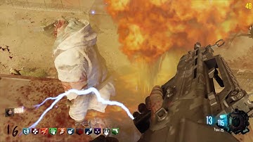 Call of Duty BO3 Custom Zombies Gameplay - Rust W/ Ray Gun Mark 2