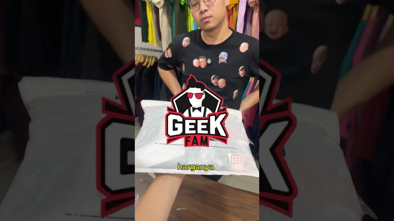 Jersey GEEK FAM‼️ 