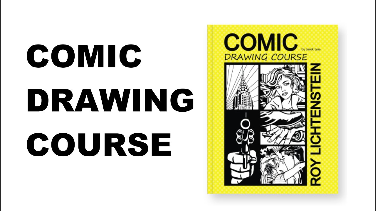Comic Drawing Course Roy Lichtenstein by Jacek Lasa - YouTube