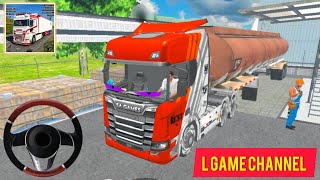 Real Oil Tanker Truck Simulator | Heavy Cargo Truck Simulator | Truck Driving Game (Android,ios) screenshot 2